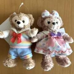 ハートフェルトレターズオブフレンドシップ　ぬいぐるみバッジ