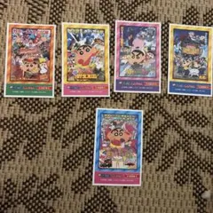 クレヨンしんちゃん映画ステッカー 5枚セット