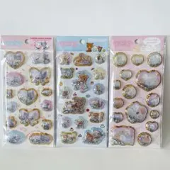 すみっコぐらし　リラックマ　CHEER CHEER LAMBS エアーシール