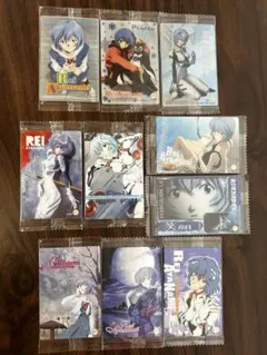 新世紀エヴァンゲリオン　ウエハースカードセット　綾波レイ　2009