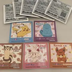 【限定品】サーティーワンスペシャルポケモン ステッカー 5枚セット