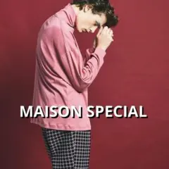 メゾンスペシャル　オーバーサイズタートルネックロングスリーブTシャツ　日本製のサムネイル