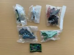 HGシリーズ ゴジラ　５種セット バーニングゴジラ　メカゴジラ他