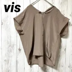 【Vis】ビス　トップス　ノースリーブ　ブラウス　バックリボン　Fのサムネイル