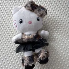 激レア‼️USJ ハローキティ　マスコット　ヒョウ柄　2013年　アニマル柄