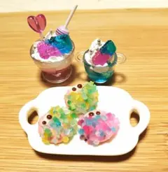 ミニチュアアイスクリームセット
