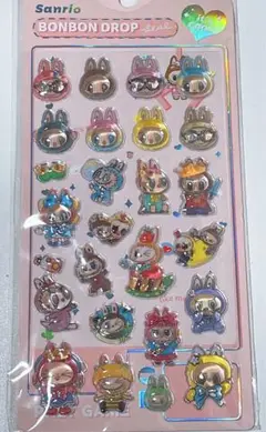 ラブブ　ボンボンドロップシール
