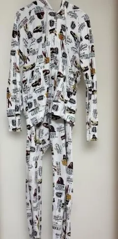 HYSTERIC GLAMOUR 総柄 セットアップ パーカー パンツ