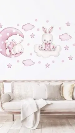 ❤️ウォールステッカー❤️うさぎ❤︎新品　迅速発送！！