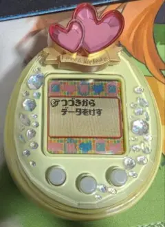たまごっちピース(イエロー) ＋デコピアス たまごっちピース イエロー たまデコピアス