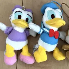 ディズニー　ぬいぐるみ　キーホルダー　SEGA