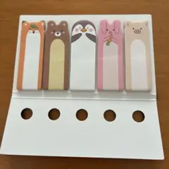 アニマル付箋 5柄セット