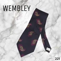 WEMBLEY ウェンブリー ネクタイ シルク