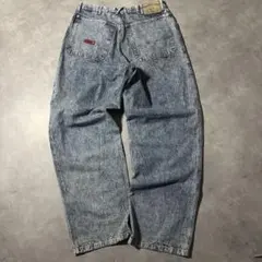 00s archive 極太 buggy denim pants y2k XL