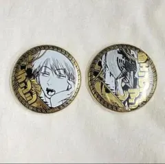 チェンソーマン ゴールデン缶バッジ マキマ アキ チェンソーマン