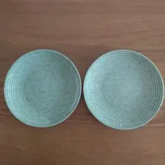 新品　王冠マーク　ブラウン　3枚セット　アラビア　avec アベック　26㎝ 皿 ARABIA - 新品 未使用 アラビア アベック 20cm ブラウン 3枚