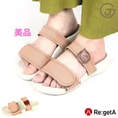 Re:getA リゲッタ　ドレスリッパ　ルームシューズ　サンダル　ピンクのサムネイル