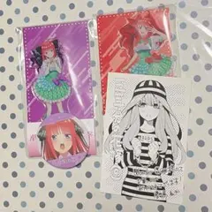 五等分の花嫁 アクスタ　缶バッジ　ポストカード　 中野二乃 中野五月