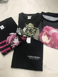 超お得！　SAO・ガンゲイルオンライン　アニメTシャツ　4枚セット