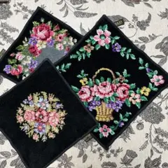 FEILER 花柄タオルハンカチ3枚セット❣️