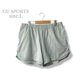 【ジーユースポーツ】Lサイズ　美品　トレーニングショートパンツ　大きいサイズ