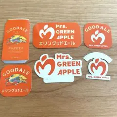 ミセスグリーンアップル　キリングッドエール　ステッカー　コンプリート