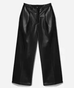 HARE レザーフレアパンツ　smallサイズ　ブラックのサムネイル