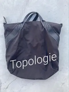 Topologie トートバッグ　ブラック