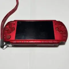 M*G様 【ジャンク】SONY PSP-3000 レッド 本体のみ バッテリーな