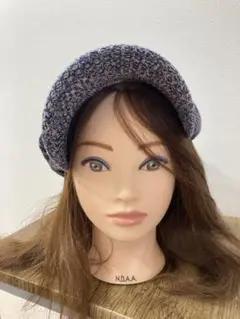 ニット帽 Lサイズ ネイビー