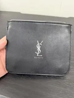 ★美品 YSL BEAUTE ノベルティ ポーチ ブラック 化粧ポーチ★