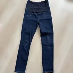 UNIQLO マタニティ スキニーパンツ ダークブルー