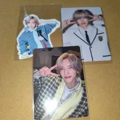 道枝駿佑 HARD WORK ファミクラ盤 通常盤 特典 トレカ シール