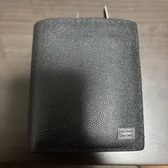 PORTER エイブル 二つ折り財布 黒