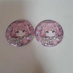 ホロライブ 博衣こより 缶バッジ 2個セット