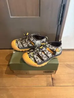 KEEN ニューポートH2 サンダル 19.5cm キッズ アウトドア 水遊び