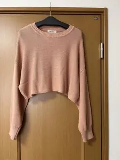 COCO DEAL ピンク ニットセーター