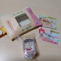 おでかけミニポーチ　アンティーク　ベアー　パッチワーク　シルバニア　マルチケース large_SF_akatyantoodekake2_02_