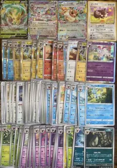 ポケモンカード ブイズ80枚以上✨ ニンフィア ブラッキー イーブイ進化系