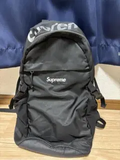 Supreme ブラック バックパック