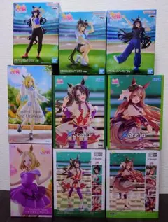 【限定有・９点セット】ウマ娘プライズフィギュア９種セット