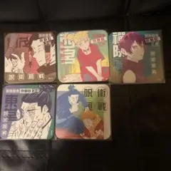 呪術廻戦 school アートコースター 加茂 西宮 真衣 東堂