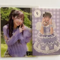 仲川瑠夏　クリアカード　ステッカー