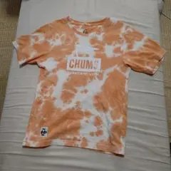 CHUMS タイダイ柄 Tシャツ オレンジ