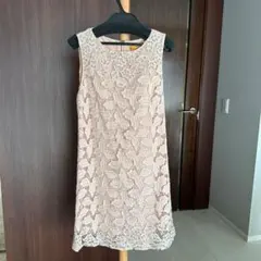 alice + olivia ピンク レースドレス ノースリーブ