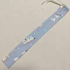 ハンドメイド お箸袋 歯ブラシ袋 カトラリー袋 巾着袋 シマエナガ
