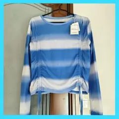 タイダイTシャツ　フロントギャザーT　ボーダーT　ストレッチT　グラデーション