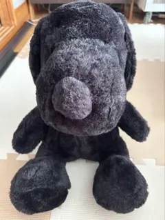 SNOOPY 스누피 봉제인형 블랙
