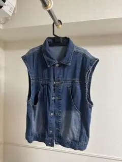 【Dハロ】　ユージーン風　デニムベスト