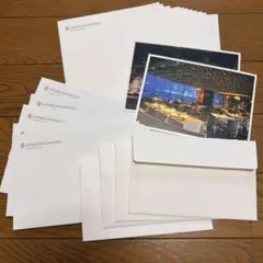 INTERCONTINENTAL レターセット　ハガキ　封筒